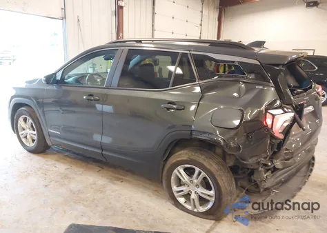 2021 GMC Terrain Fwd Sle from USA, damaged, VIN 3GKALMEV8ML358354